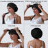 22 Momme Silk Sleep Cap with Ice Silk Band (T)